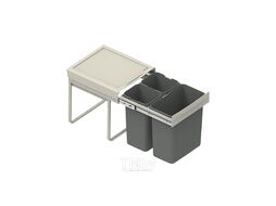 Мусорные контейнеры выдвижные 400 JC601 (2*9LT, 1*20LT), серый REJS