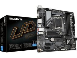 Материнская плата Gigabyte B760M DS3H, LGA1700, (VGA, HDMI, 2xDP), 4xDDR V, mATX
