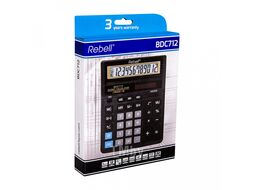 Кальк. наст. 12р. BDC712 BX (888) Rebell черный 203*158*31 мм