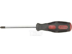 Отвертка крестовая PH1 75мм магнитн., резин.ручка Top Tools 39D651