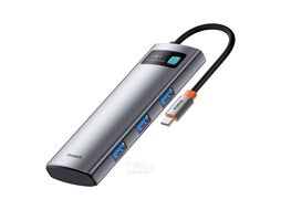 Док-станция Baseus Metal Gleam Series Space Grey (B00030708811-00)