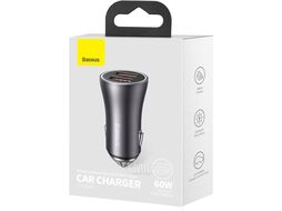 Автомобильное зарядное Baseus CGJM000013 Dark Gray