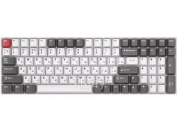 Клавиатура Royal Kludge RK100 Brown switch/Grey/Red/White