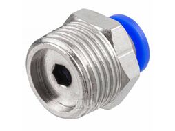Фитинг для пластиковых трубок 6мм с наружной резьбой 3/8" Forsage F-SPC06-03