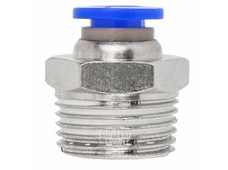 Фитинг для пластиковых трубок 6мм с наружной резьбой 3/8" Forsage F-SPC06-03