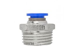 Фитинг для пластиковых трубок 8мм с наружной резьбой 1/2" Forsage F-SPC08-04