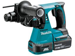Перфоратор SDS-plus аккумуляторный (18V / 1*5.0 Ah / 2.4 J / Кейс) MAKITA DHR242RT