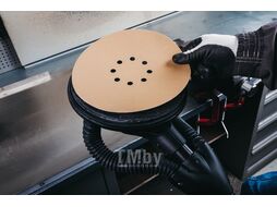 Шлифлист 125мм круг P150 бумага,5 шт., самосцепл. (8 отв.) Abraforce