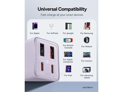 Сетевое зарядное устройство Baseus GaN6 Pro 65W EU Star Purple (P10162701533-00)