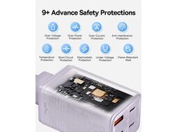 Сетевое зарядное устройство Baseus GaN6 Pro 65W EU Star Purple (P10162701533-00)