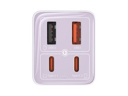 Сетевое зарядное устройство Baseus GaN6 Pro 65W EU Star Purple (P10162701533-00)