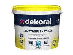 Краска акриловая Polinak Plus 10л белая глубокий мат DEKORAL 370397