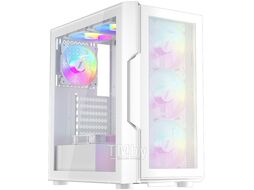Корпус 1stPlayer T7-P White T7-P-WH-4F1-W, без БП, ATX