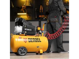 Компрессор воздушный DK1800/50,Х-PRO 1,8 кВт, 280л/мин, 50л Denzel 58068
