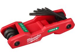 Набор инструментов Milwaukee шестигранные ключи Compact Hex Key с Folding Torx Key (A007MLW)