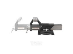 Тиски стальные поворотные с наковальней 5"-125мм FORSTIME FT-6540805