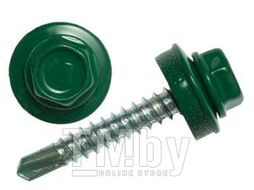 Саморез кров. 4,8х29 RAL 6005 зеленый мох PT1 (50шт) FixHaus