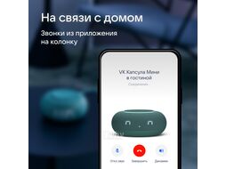Умная колонка Капсула Мини (MRC02SG) VK MRC02 хвойный зеленый