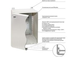 Щит антивандальный, ЩПМП-2-0, GRP, IP55, IК08, -50 С до +70 С, навесной, (600x400x220) TDM SQ0912-0103
