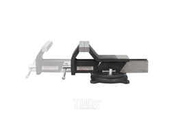 Тиски стальные поворотные с наковальней 8"-200мм RockFORCE RF-6540808