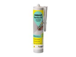 Герметик силиконовый Vetonit Comfort Sil с противогриб. доб. белый 280 мл