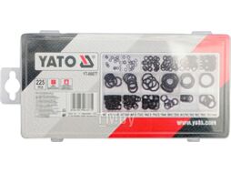 Кольца уплотнительные резиновые, набор (225шт) Yato YT-06877