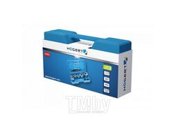 Набор клуппов для нарезания резьбы 1/4" - 5/4" HOEGERT HT1P635