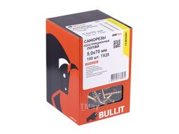 Саморез констр. потай 5,0 x 70 (100шт), Bullit