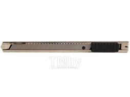 Нож металлич. 9 мм., автофикс., нерж. корпус и полотно Sturm! 1076-06-10