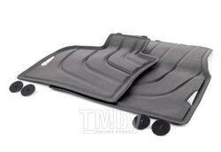 Комплект резиновых автомобильных ковриков передние черные BMW Х5 F15, X6 F16 BMW 51472458439