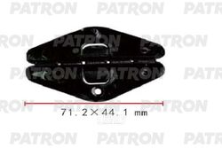 Клипса пластмассовая GM применяемость: зажим стекла PATRON P37-1846