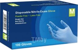 Перчатки одноразовые Nitrile Gloves Нитриловые (M, 100шт)
