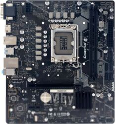 Материнская плата Soc1700 H610MH D5 Biostar mATX, Intel H610, 2xDDR5 (до 5600 МГц), 1xPCIe x16, 1xPCIe x1, 1xM.2, 4xSATA, D-SUB(VGA)+HDMI
