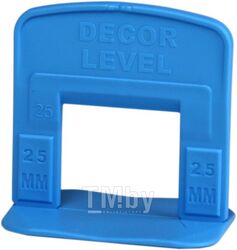 Зажим "Ворота" 2,5 мм LEVEL 100 шт, пакет (для крупноформатной плитки) Decor 779-1025