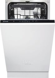 Посудомоечная машина Gorenje GV520E10 узкая черный