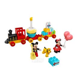 Конструктор LEGO Duplo Праздничный поезд Микки и Минни (10941) (пластик, рекомендуемый возраст от 2-х лет, 22 детали)