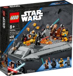 Конструктор LEGO Star Wars Оби-Ван Кеноби против Дарта Вейдера (75334) (Star Wars, рекомендуемый возраст 8 лет, 408 деталей)