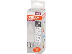 Лампа светодиодная В60 6,5Вт Е27 4000К 4058075579477 LED Value OSRAM