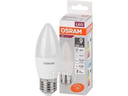 Лампа светодиодная В60 6,5Вт Е27 4000К 4058075579477 LED Value OSRAM