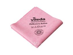 Салфетка универсальная "ПУРмикро Актив" 38*35 см, красный VILEDA 174048/174047