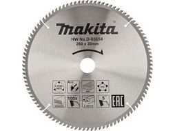 Диск пильный 260x2,6х30 мм Z100 Standard (алюминий) MAKITA D-65654