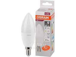 Лампа светодиодная В75 7,5Вт Е14 3000К 4058075579125 LED Value OSRAM
