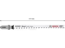 Пилка лобз. по дереву T308BO (5 шт.) BOSCH 2608900555