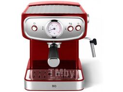 Кофеварка эспрессо BQ CM1006 Красный-Стальной