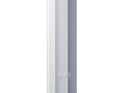 Порог алюминиевый п/кругл 25мм 1,35м серебро матовое Domoletti