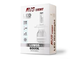 Автомобильная светодиодная лампа Lumos H27 / 880 / 881.12 / 24V.30W. 2 шт. AVS A07098S