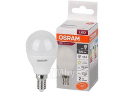 Лампа светодиодная Р75 7,5Вт Е14 3000К 4058075579712 LED Value OSRAM
