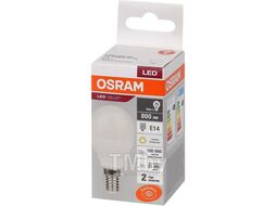 Лампа светодиодная Р75 7,5Вт Е14 3000К 4058075579712 LED Value OSRAM