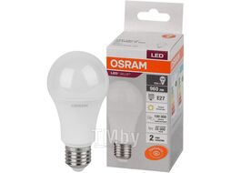 Лампа светодиодная А100 12Вт Е27 3000К 4058075578975 LED Value OSRAM