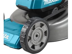 Газонокосилка аккумуляторная MAKITA XGT LM002GT201 (40.0 В, 2 акк., 5.0 А/ч, Li-Ion, шир. 530 мм, выс. 20-100 мм, пластм. корпус, травосборник 70)